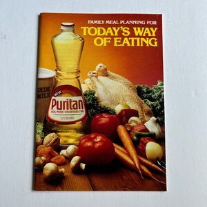 Vintage Cookbook Family Meal Planning for Todays Way of Eating Paperback